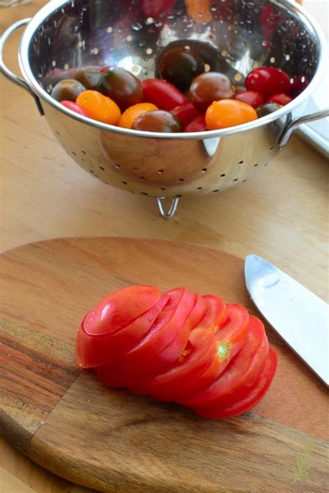 chvre-and-tomato-tart-a-meatless-summer-dish image