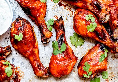 baked-watermelon-barbecue-chicken-drumsticks-floating-kitchen image