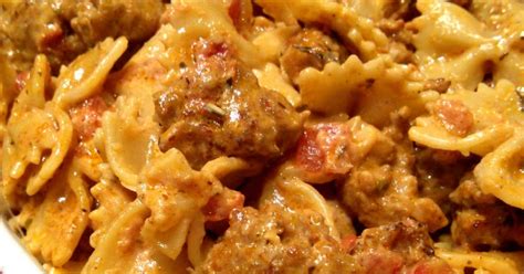 creamy-italian-sausage-pasta-toss-south-your-mouth image