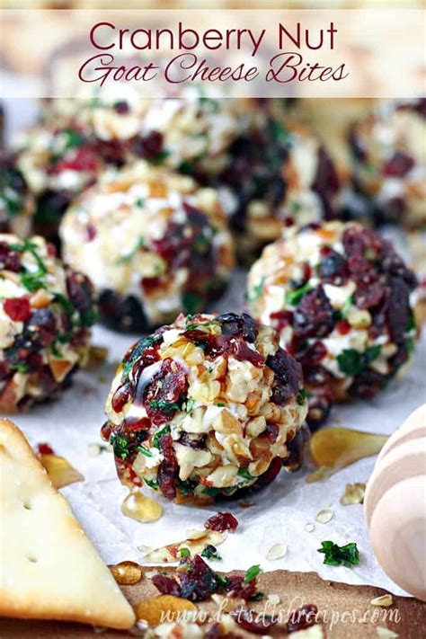cranberry-nut-goat-cheese-bites-lets-dish image