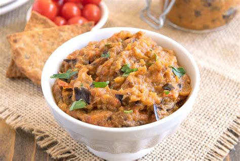 roasted-eggplant-dip-culinary-ginger image