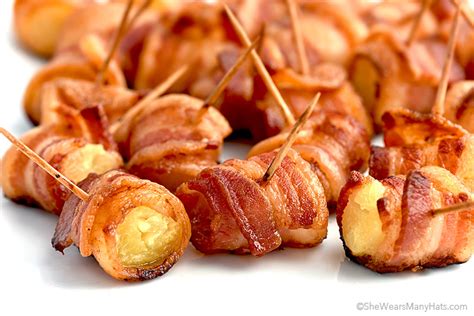 bacon-wrapped-pineapple-bites-recipe-she-wears image