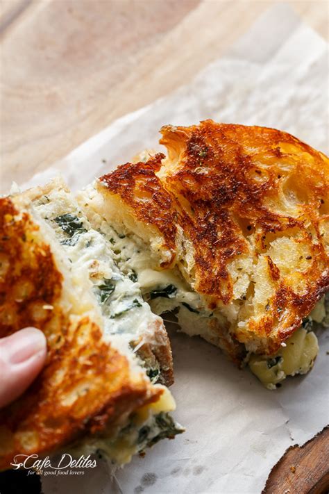 spinach-and-ricotta-grilled-cheese-foodie-city image