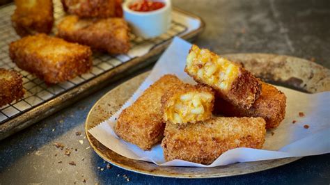 fried-mac-and-cheese-recipe-alton-brown image