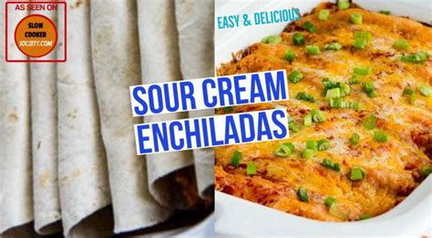 sour-cream-slow-cooker-chicken-enchiladas image