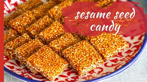 3-ingredient-crunchy-sesame-seed-candy-youtube image
