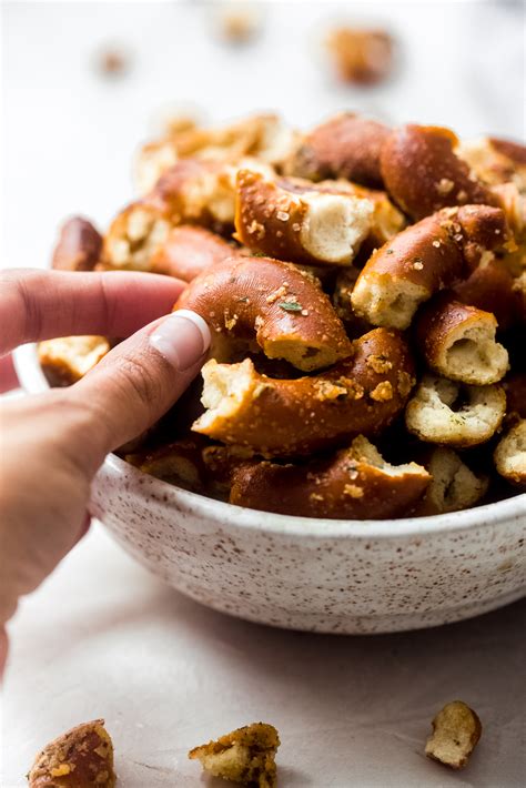parmesan-garlic-ranch-seasoned-pretzels-little-spice image