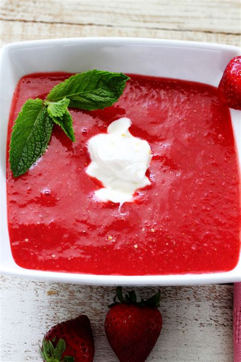 easy-cold-strawberry-soup-my-recipe-treasures image