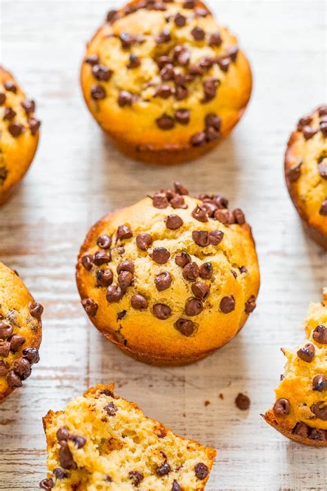 peanut-butter-chocolate-chip-muffins-averie-cooks image