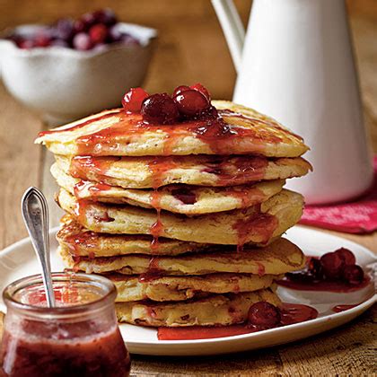 cranberry-orange-pancakes-cranberry-maple-syrup image