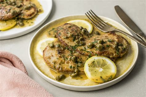 classic-veal-piccata-recipe-the-spruce-eats image