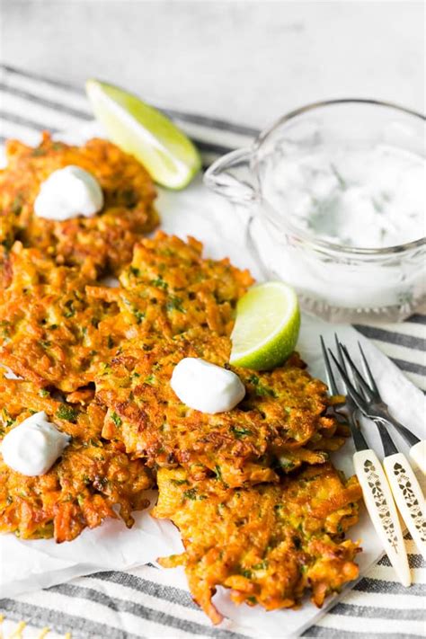 easy-carrot-fritters-the-perfect-appetizer-or-side-dish image