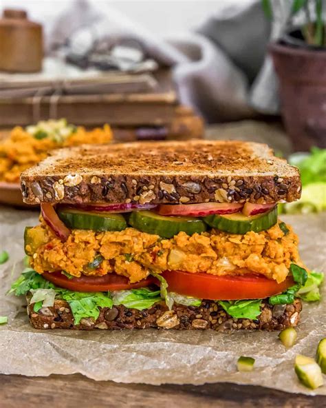 vegan-ham-salad-sandwich-spread-monkey-and-me image