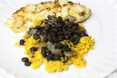 black-beans-and-rice-con-pollo-the-little-kitchen image
