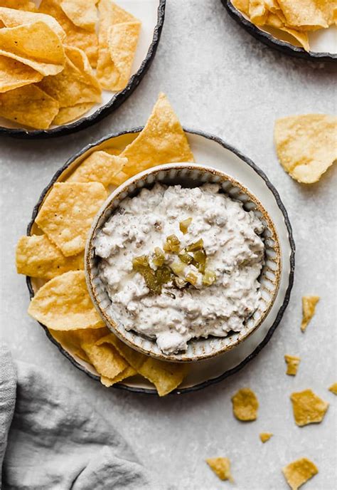 jimmy-dean-sausage-dip-with-cream-cheese-salt-baker image
