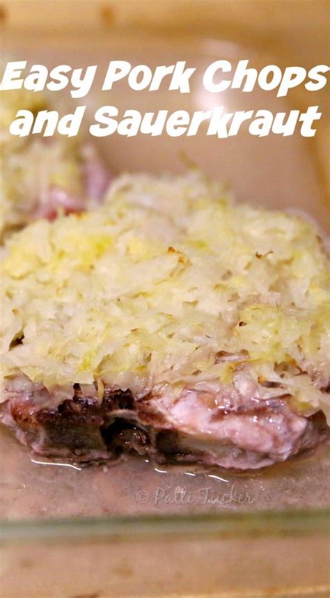 easy-pork-chops-and-sauerkraut-oh-mrs-tucker image
