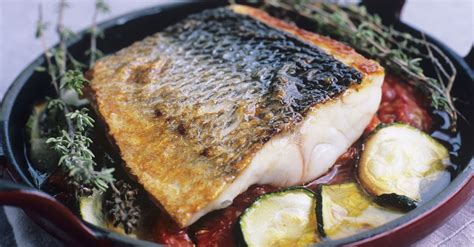 mediterranean-style-sea-bass-fillet-recipe-eat-smarter image