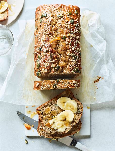 seeded-banana-and-apricot-loaf-recipe-sainsburys image