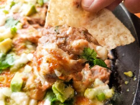 the-best-roasted-poblano-bean-dip-mexican-appetizers image