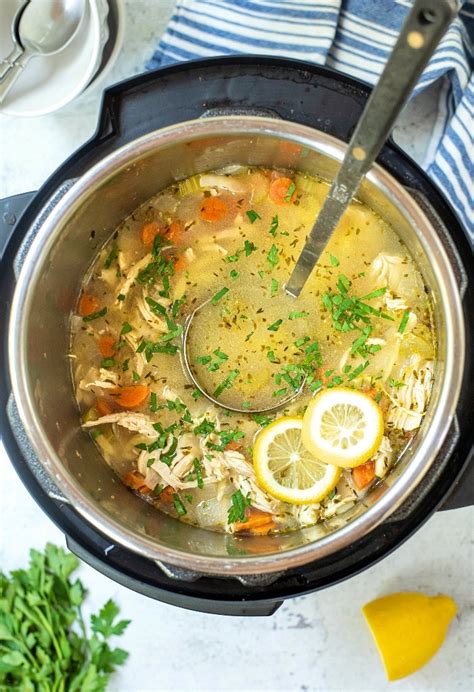 lemon-chicken-orzo-soup-instant-pot-recipe-the image