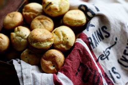 goat-cheese-and-rosemary-mini-popovers-tasty image