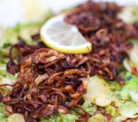 shredded-brussels-sprouts-with-crispy-fried-shallots image