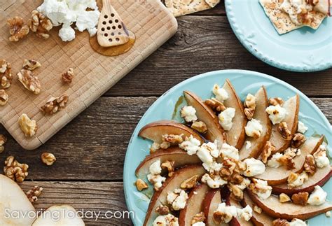 pear-goat-cheese-appetizer-easy-and-elegant image