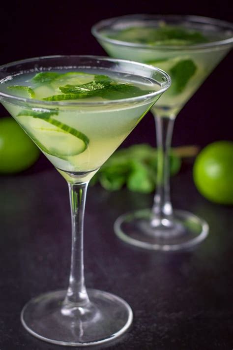 cucumber-mint-martini-exquisitely-cool-dishes-delish image