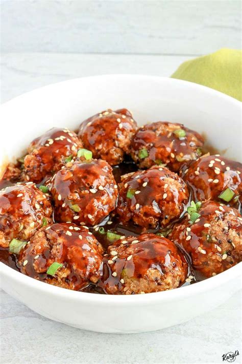 asian-quinoa-turkey-meatballs-karyls-kulinary-krusade image