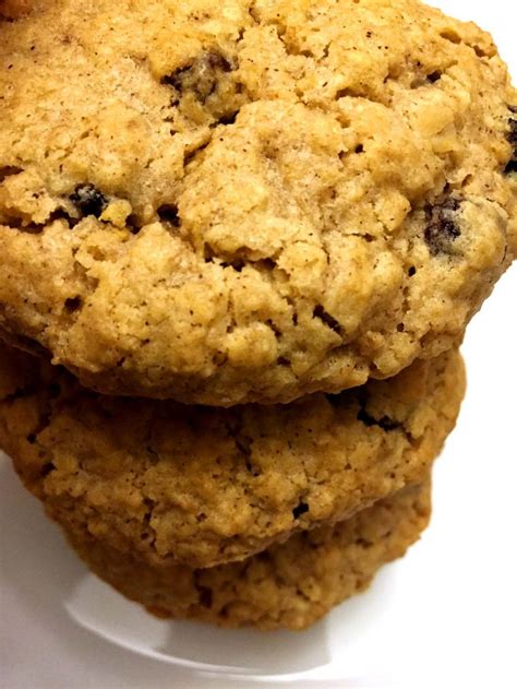 easy-soft-chewy-oatmeal-raisin-cookies image