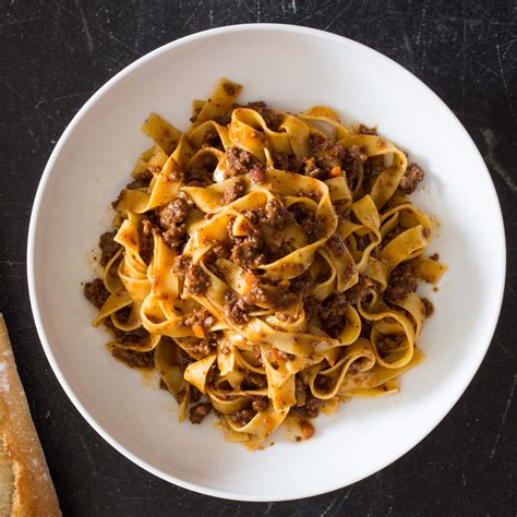 weeknight-tagliatelle-with-bolognese-sauce image