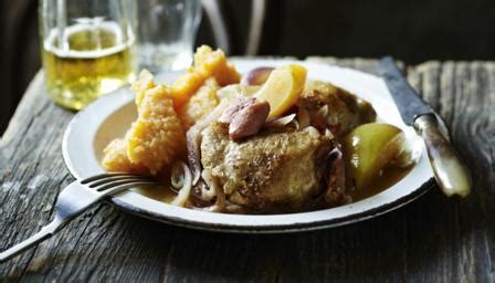 chicken-in-cider-recipe-bbc-food image