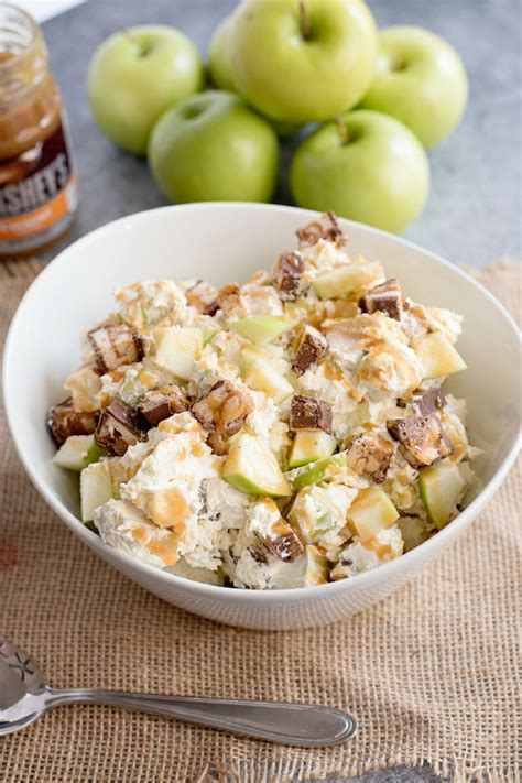 caramel-apple-snickers-salad-my-heavenly image