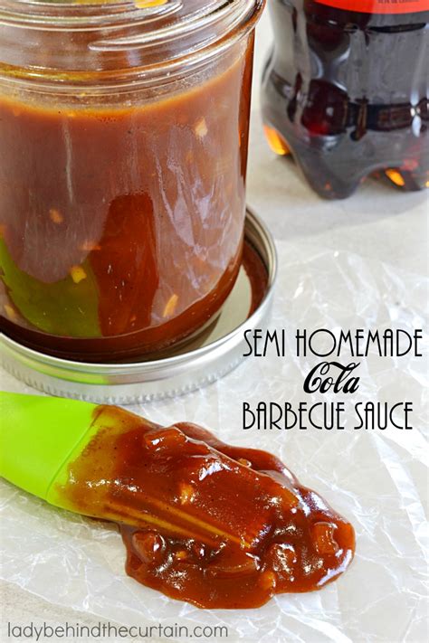 semi-homemade-cola-barbecue-sauce-lady-behind image