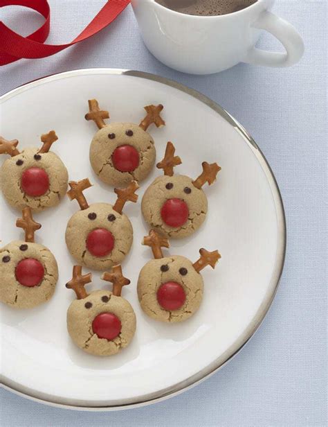 peanut-butter-reindeer-cookies-tara-teaspoon image