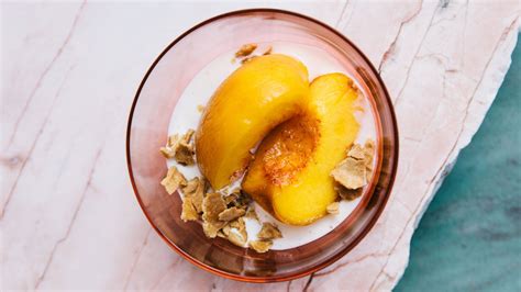 peaches-in-ginger-syrup-with-buttermilk-recipe-bon image