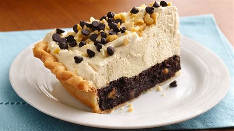 mile-high-peanut-butter-brownie-pie-recipe-pillsburycom image
