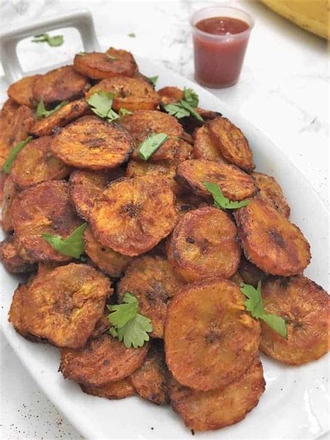 sweet-spicy-air-fryer-plantains-this-healthy-kitchen image
