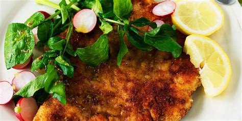 chicken-escalopes-with-breadcrumb-and-parmesan image