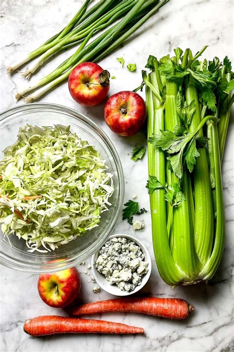 celery-slaw-with-apple-and-blue-cheese-foodiecrushcom image