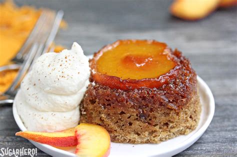 peach-upside-down-cakes-sugarhero image