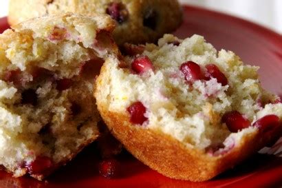 pomegranate-ginger-muffins-tasty-kitchen image