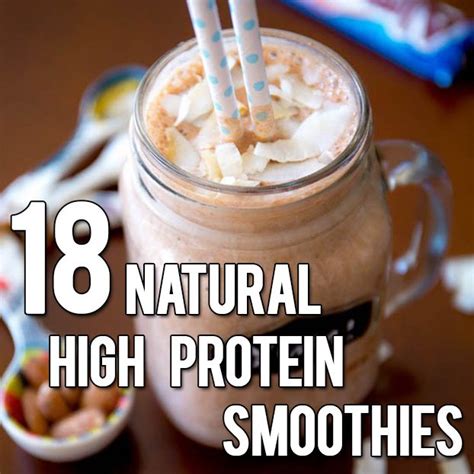 18-high-protein-smoothies-no-protein-powder-hurry image