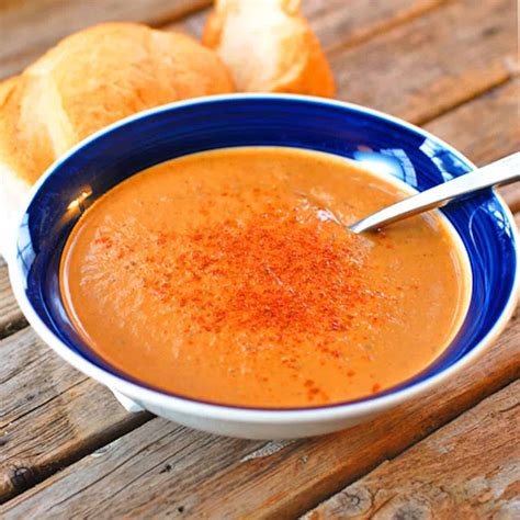 curry-roasted-red-pepper-and-eggplant-soup image