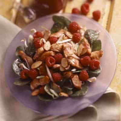 chicken-raspberry-salad-recipe-land-olakes image