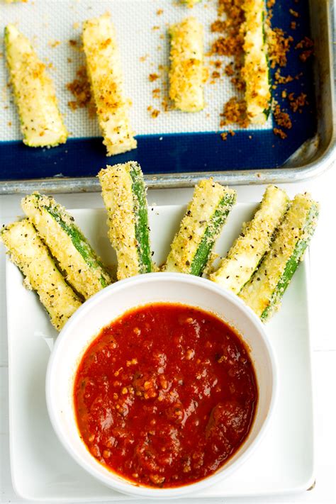 oven-fried-parmesan-zucchini-sticks-gather-for-bread image