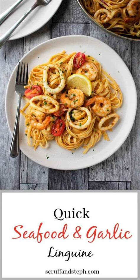 quick-seafood-and-garlic-linguine-scruff-steph image