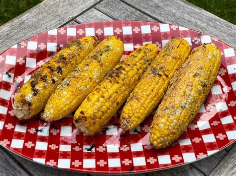 grilled-corn-with-ranchovy-butter-recipe-cooking image