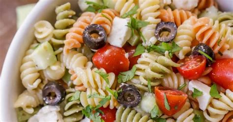 10-best-pasta-salad-feta-cheese-black-olives image