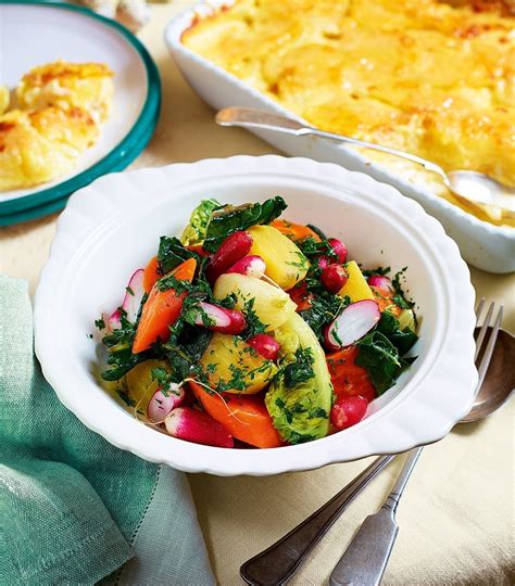 braised-spring-vegetables-recipe-delicious-magazine image